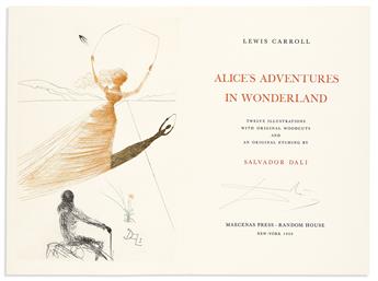 Dali, Salvador (1904-1989) & Lewis Carroll (1832-1898). Alices Adventures in Wonderland.
